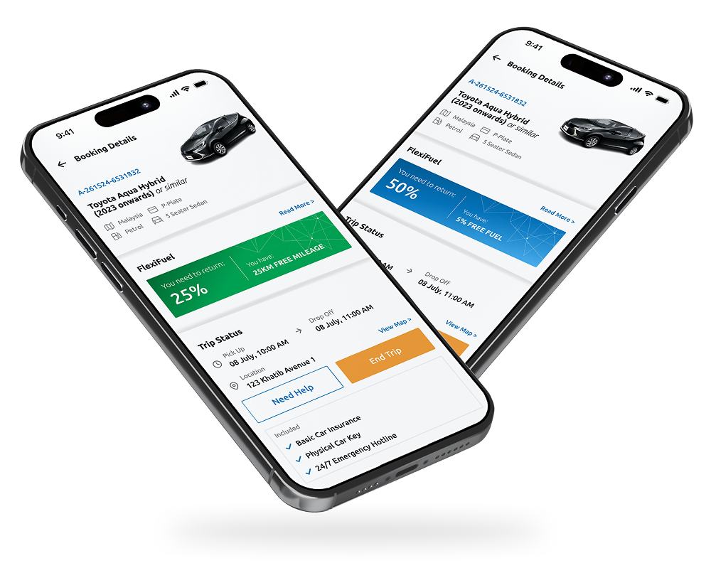 Tribecar FlexiFuel Mobile Preview